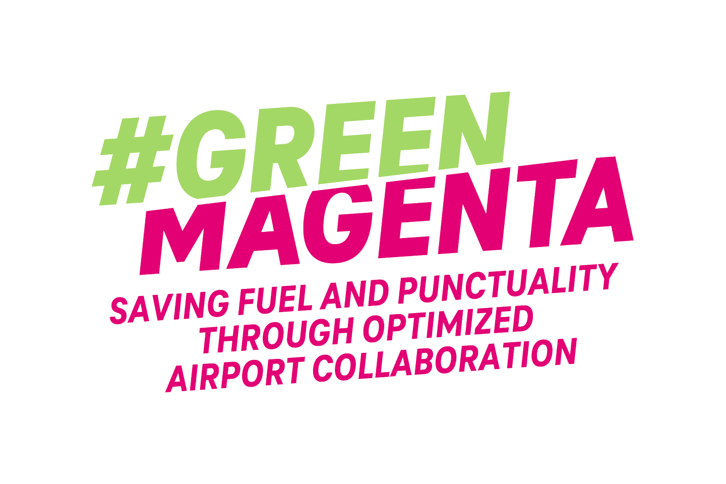 Logo #GreenMagenta