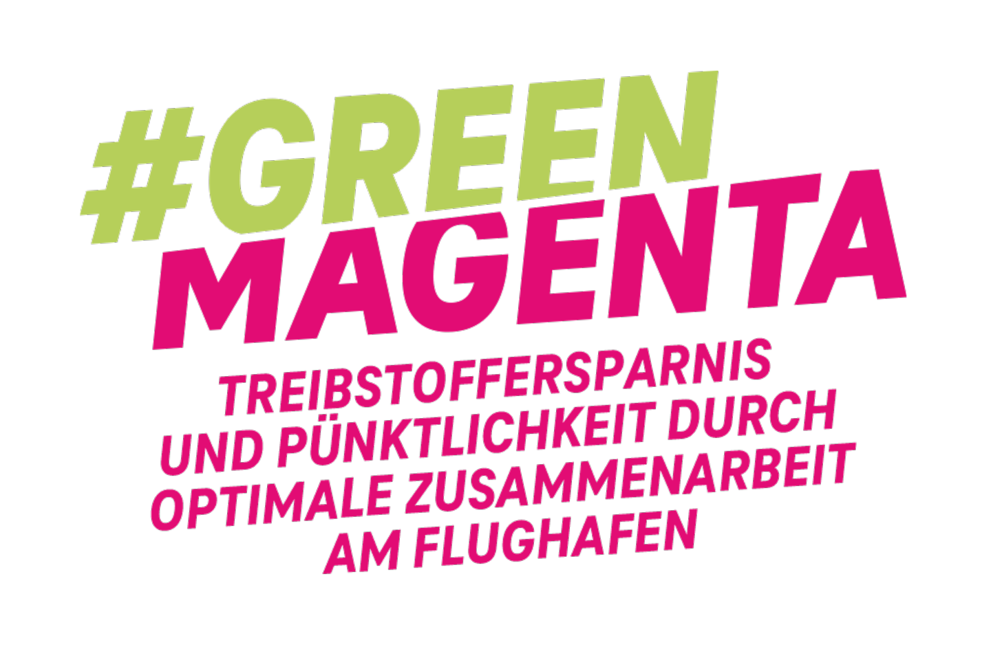 Logo #GreenMagenta