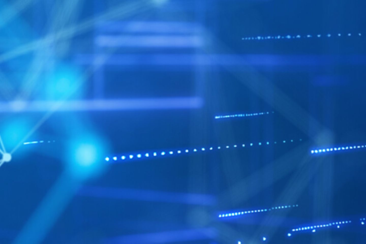 Light-blue net structure on a dark-blue background 