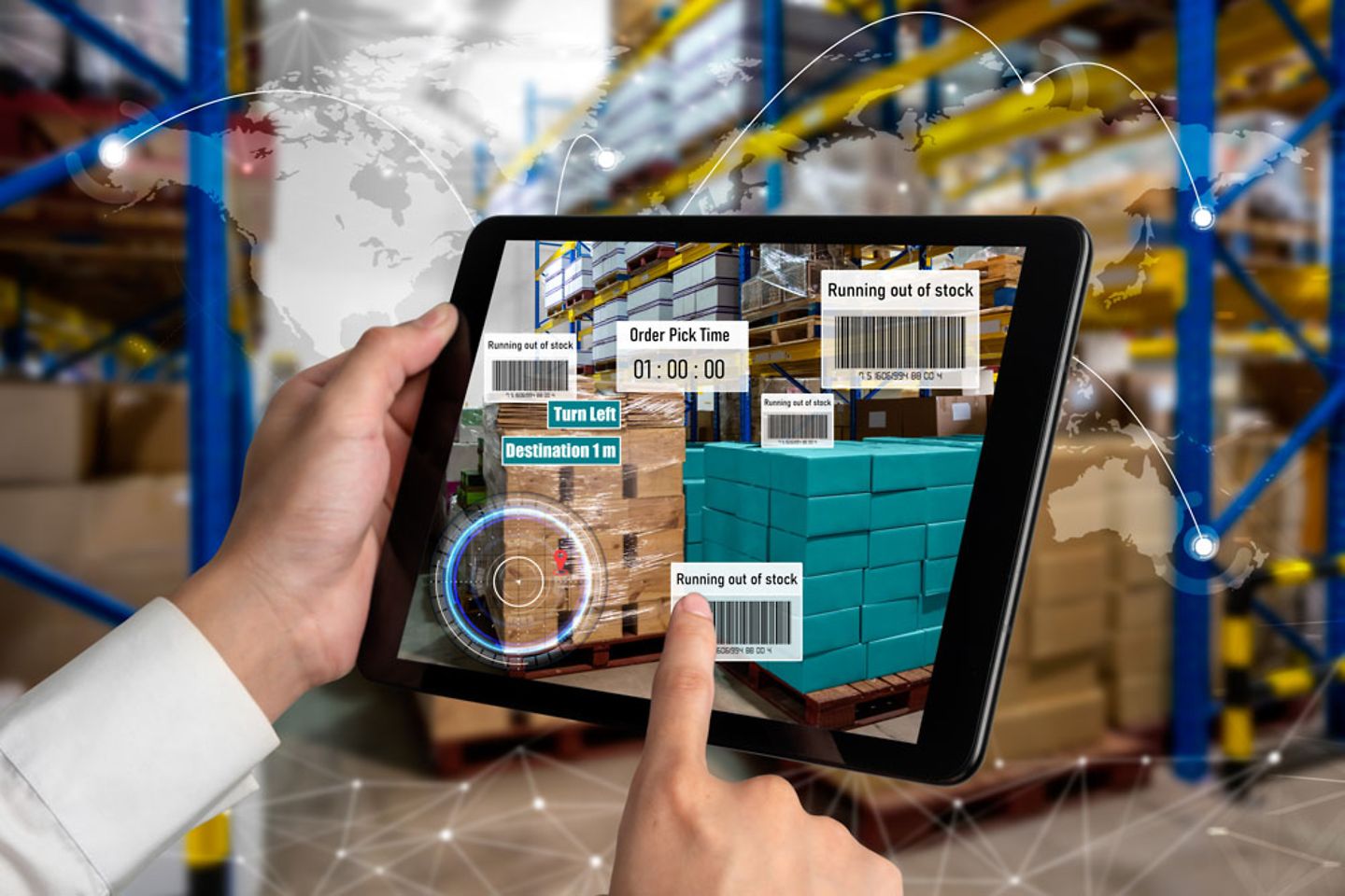 : Smart warehouse management system using augmented reality technology