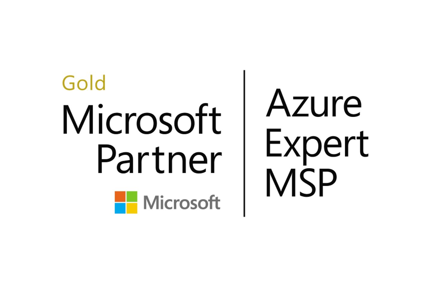 Microsoft Partner | Logo Azure Expert MSP 
