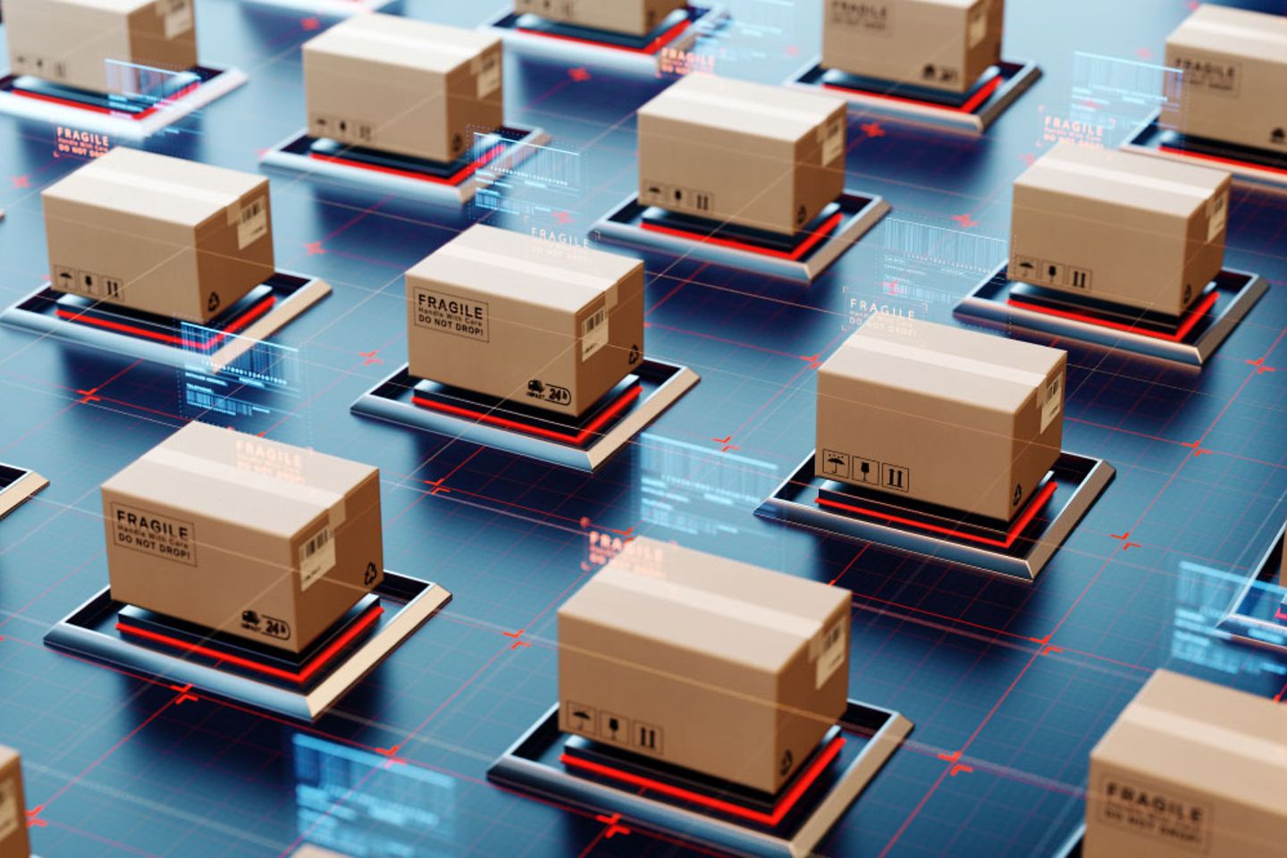 Packages in automatic logistics management