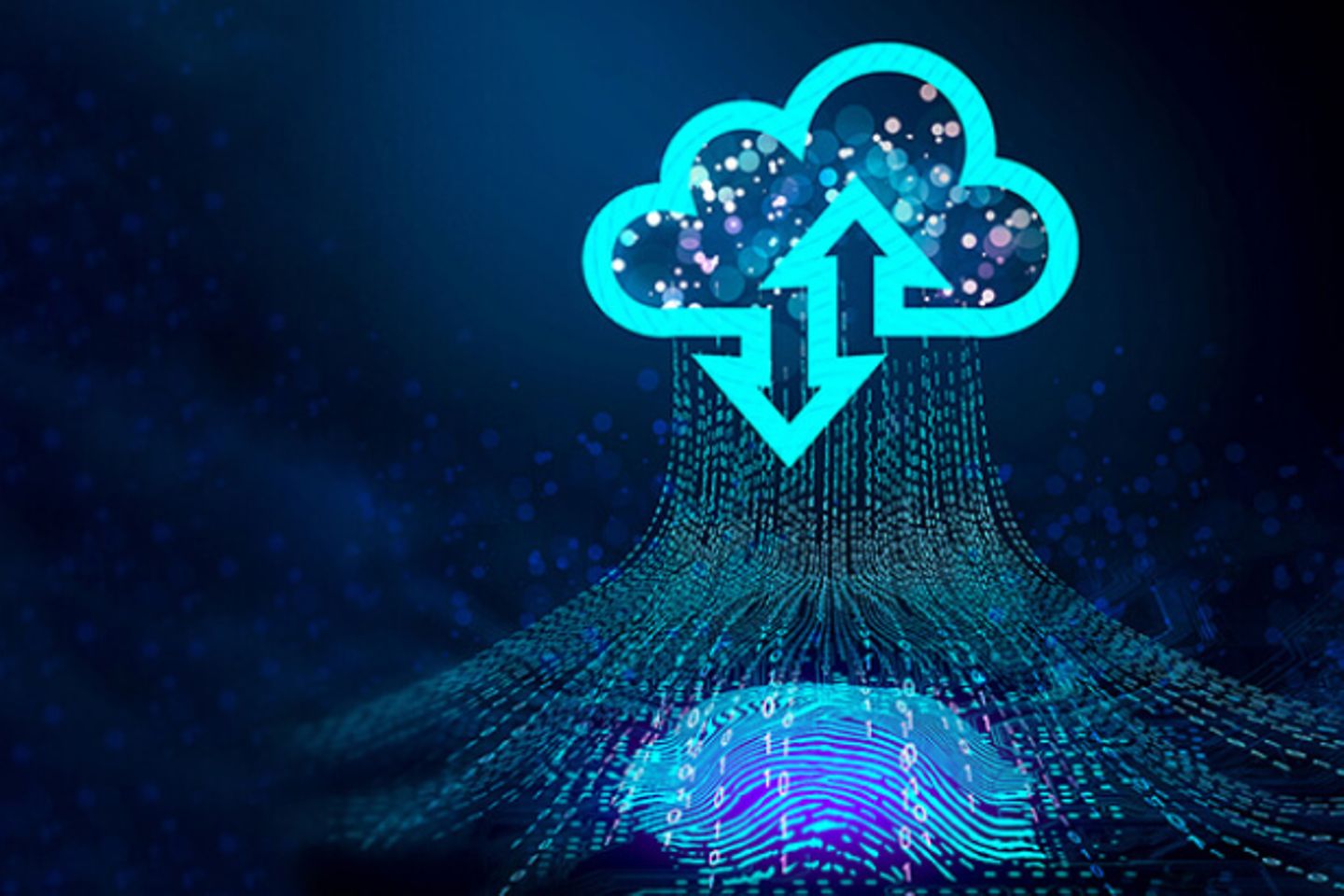Digital Cloud on the right side