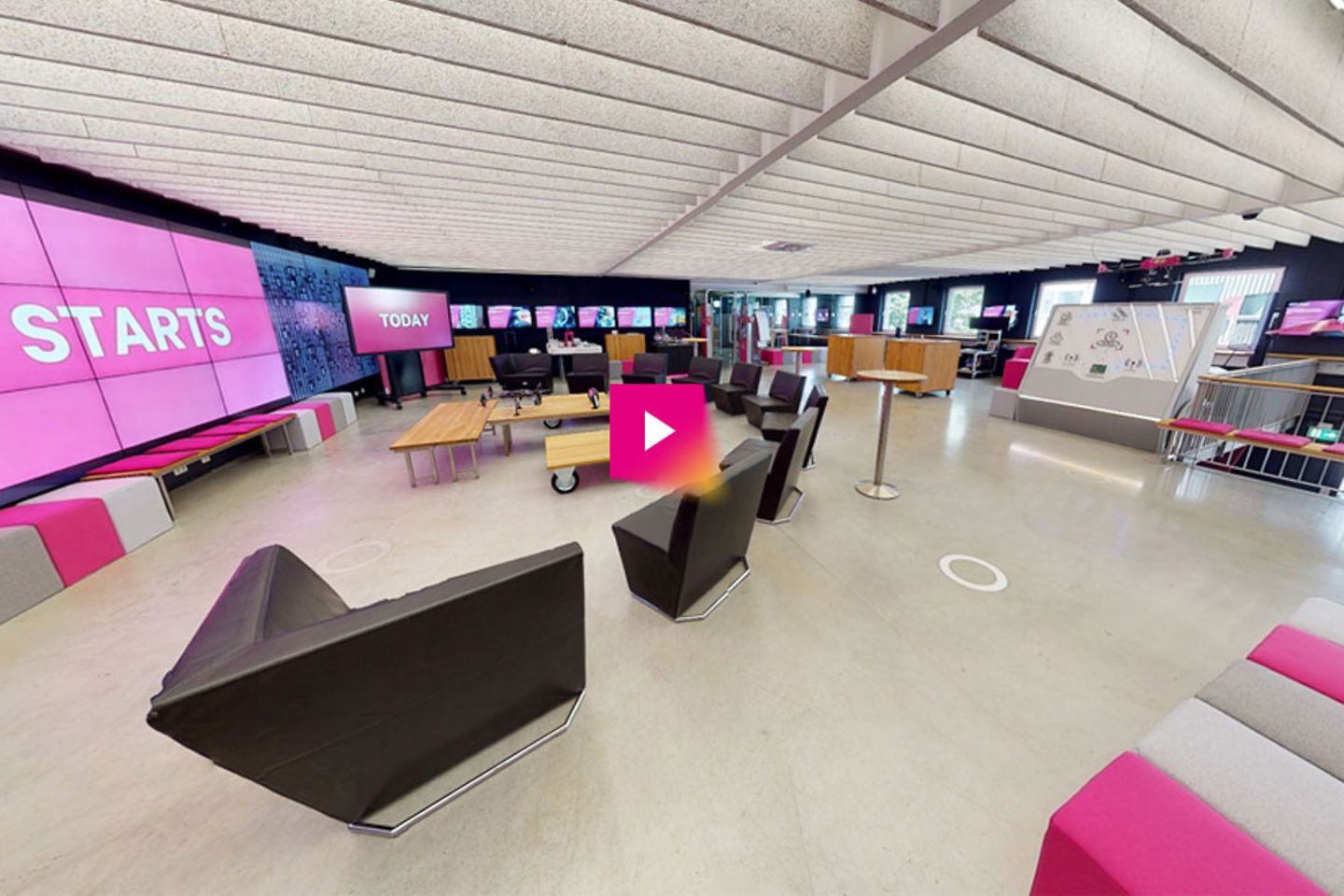 Virtuelle 3D-Tour durch das Innovation Center in München
