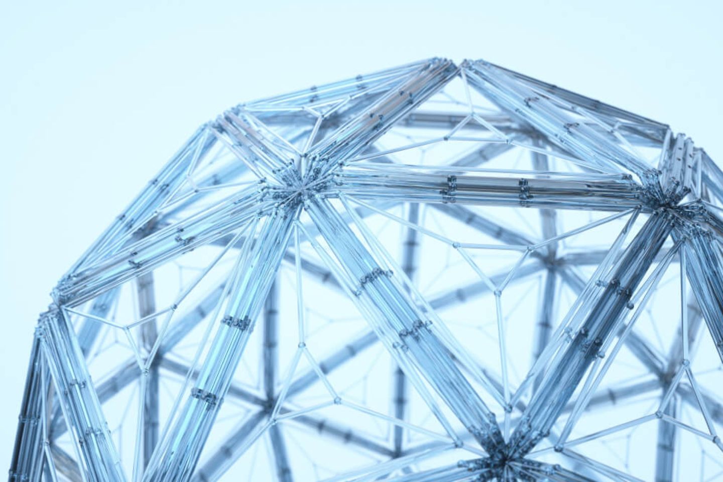 Net shaped data sphere