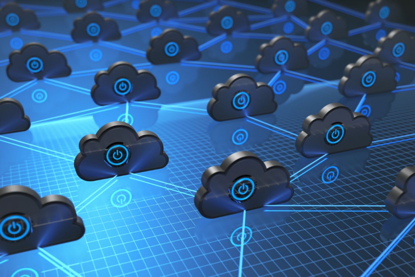 Image background concept of cloud computing