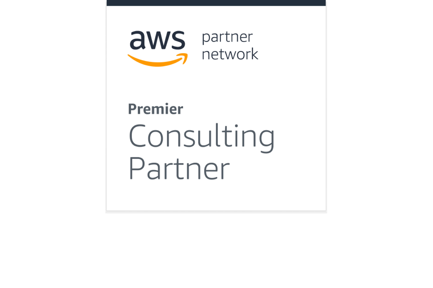 AWS Partner Network – Premier Consulting Partner