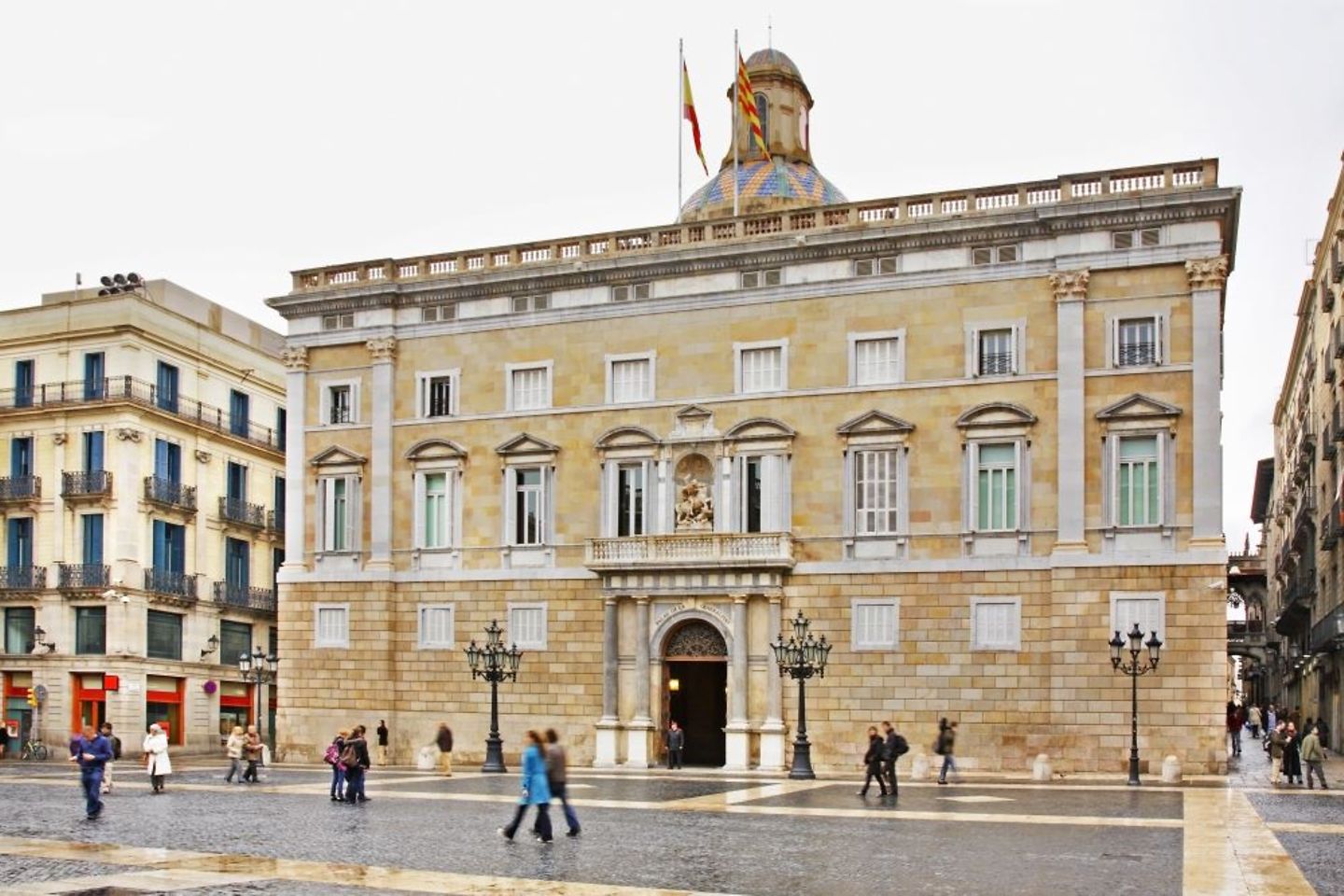 Palau de la Generalitat in Barcelona. Spain