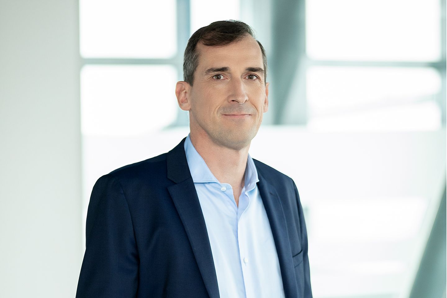 Portraitbild von Peter Lenz, Managing Director, T-Systems Austria