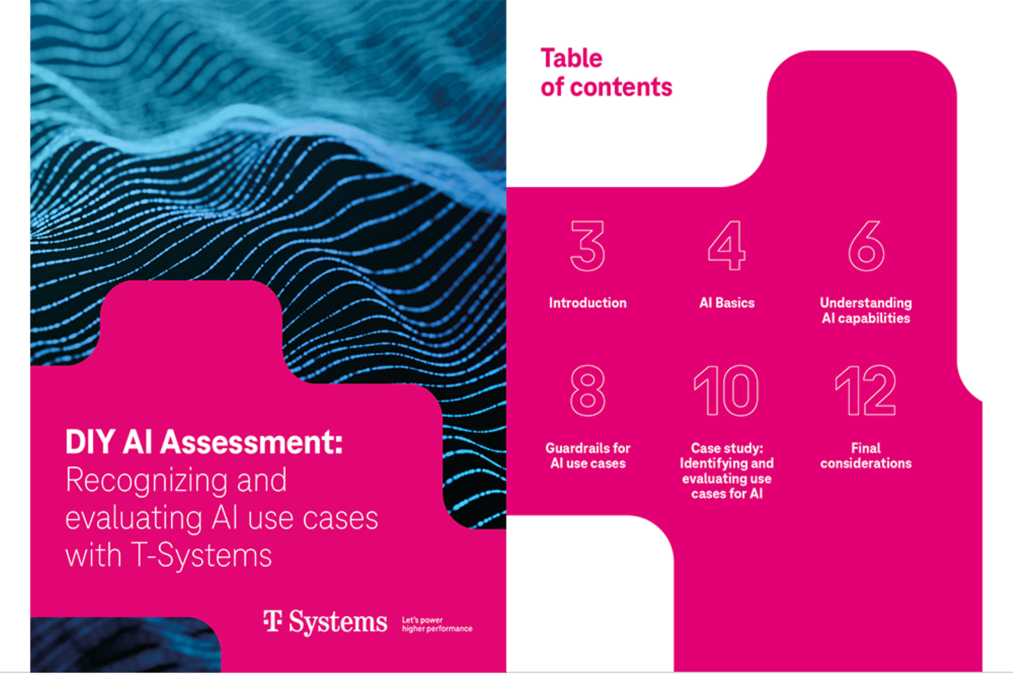 Cover and the next page as a screenshot showing the white paper: DIY AI assessment