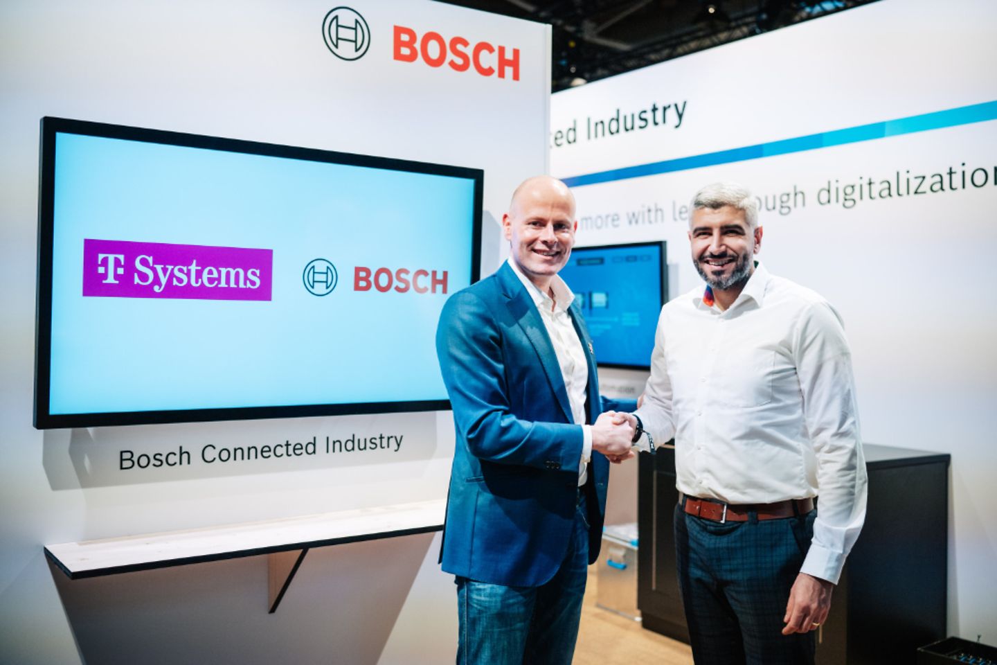 Bild von einer Veranstaltung von T-Systems und Bosch Dataspace