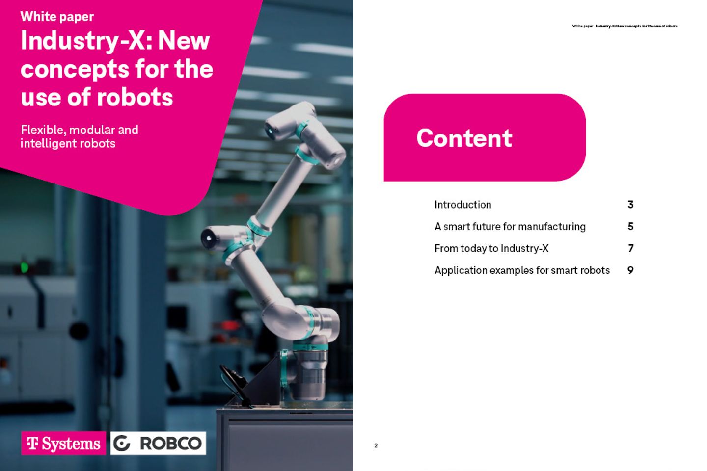 Preview: New approaches to robotic applications