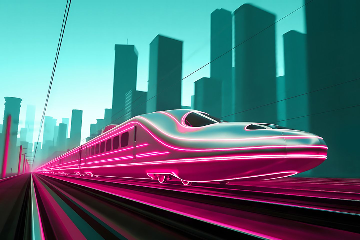 Futuristische trein