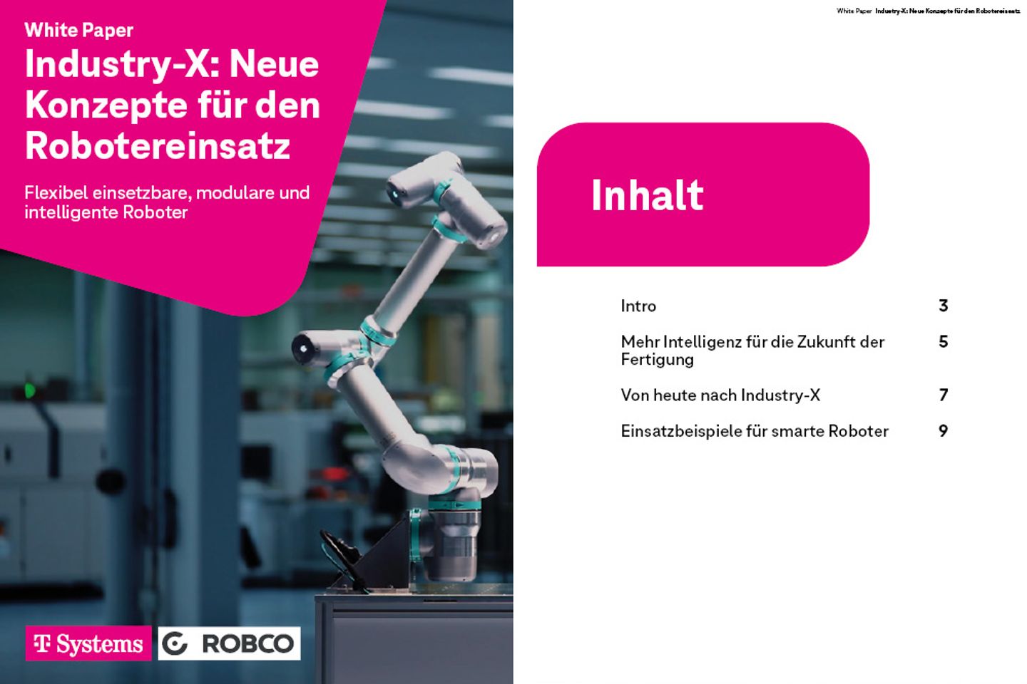 Preview: Neue Konzepte für den Robotereinsatz