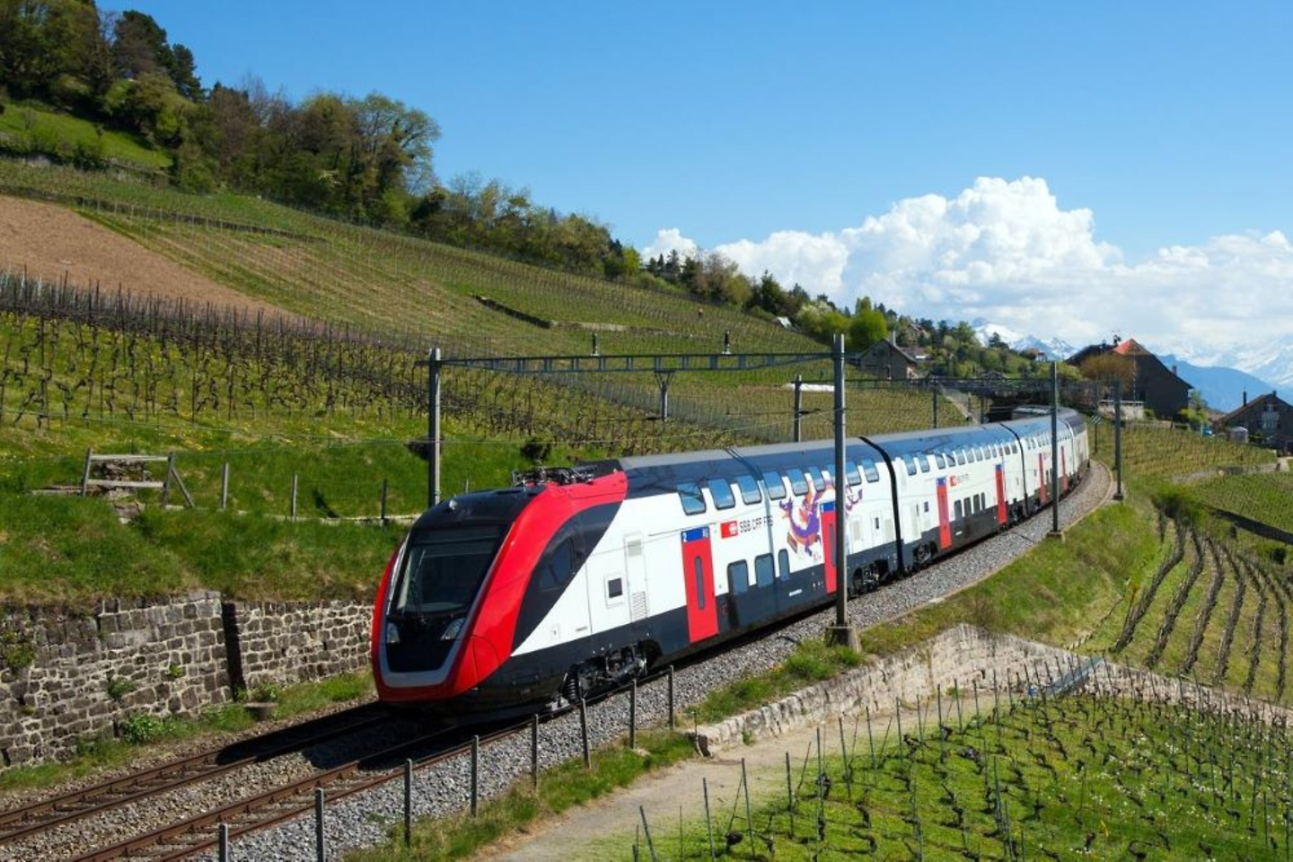 Zug, Bahn, SBB, Schweizerische Bundesbahnen, Open Telekom Cloud