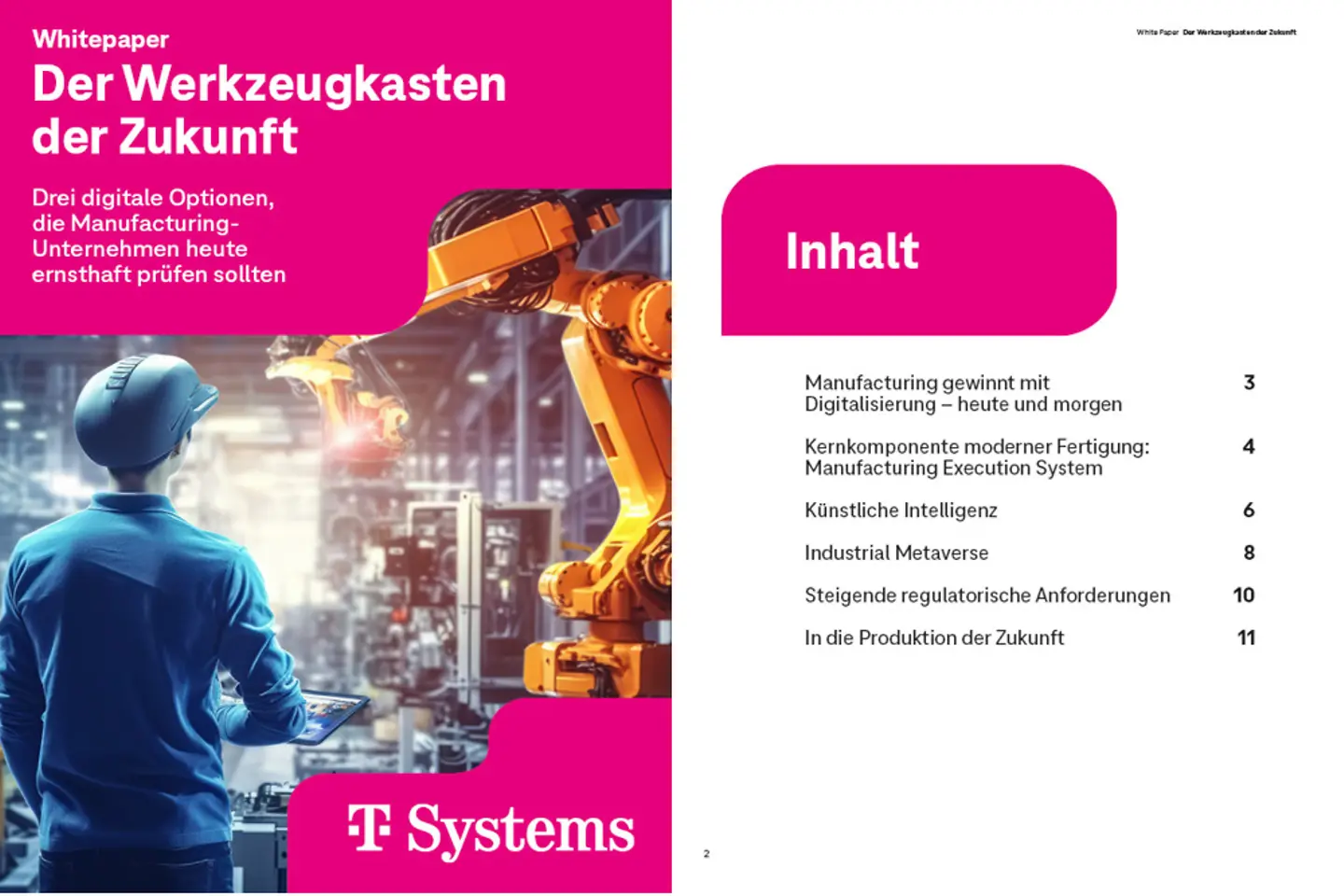 Titelseite und drei Folgeseiten des Whitepapers als Screenshot: