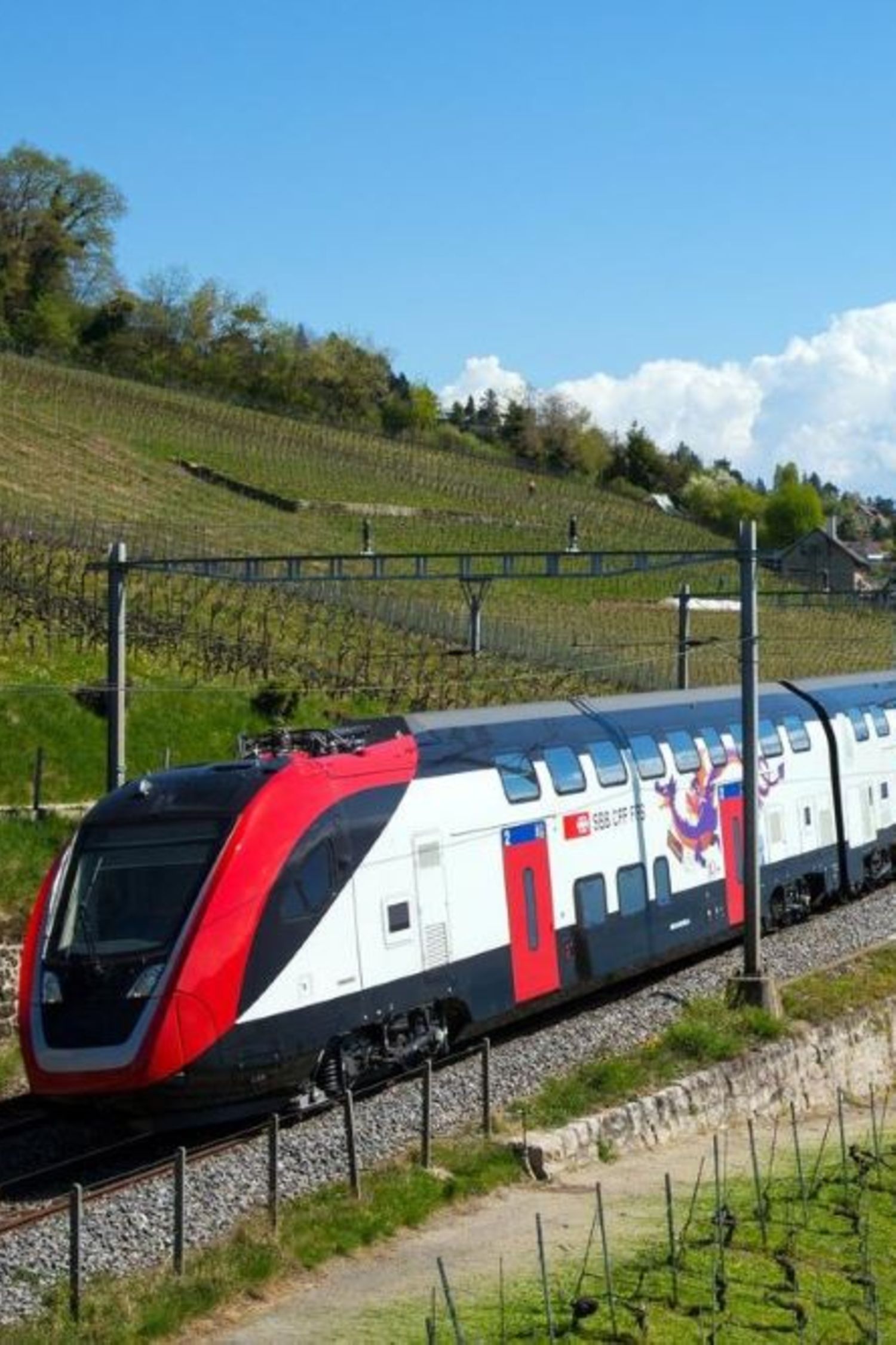 Zug, Bahn, SBB, Schweizerische Bundesbahnen, Open Telekom Cloud