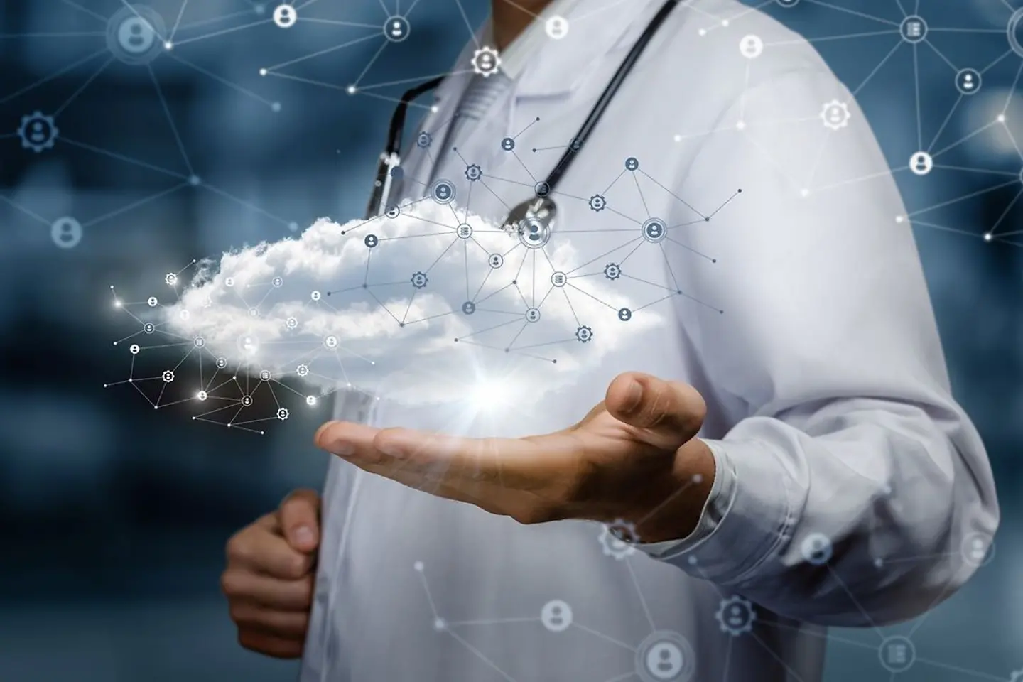 cloud soberano, Hospital Universitario Schleswig-Holstein, médico con cloud